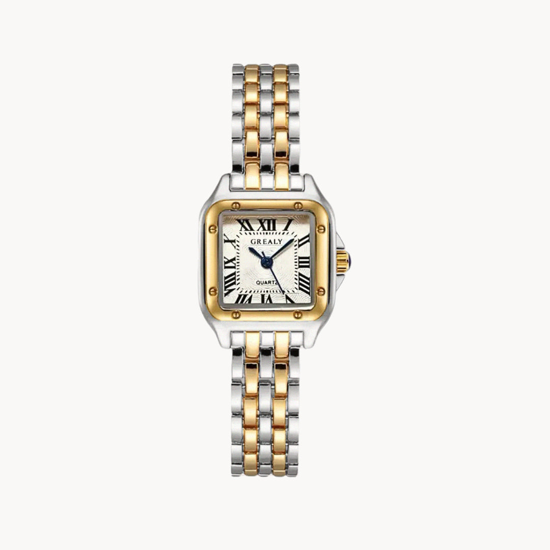 Grealy Watch Stainless Steel Silver Gold