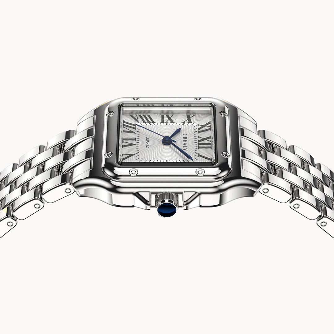 Grealy Watch Stainless Steel Silver
