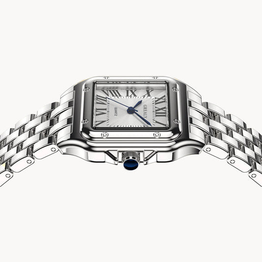 Grealy Watch Stainless Steel Silver