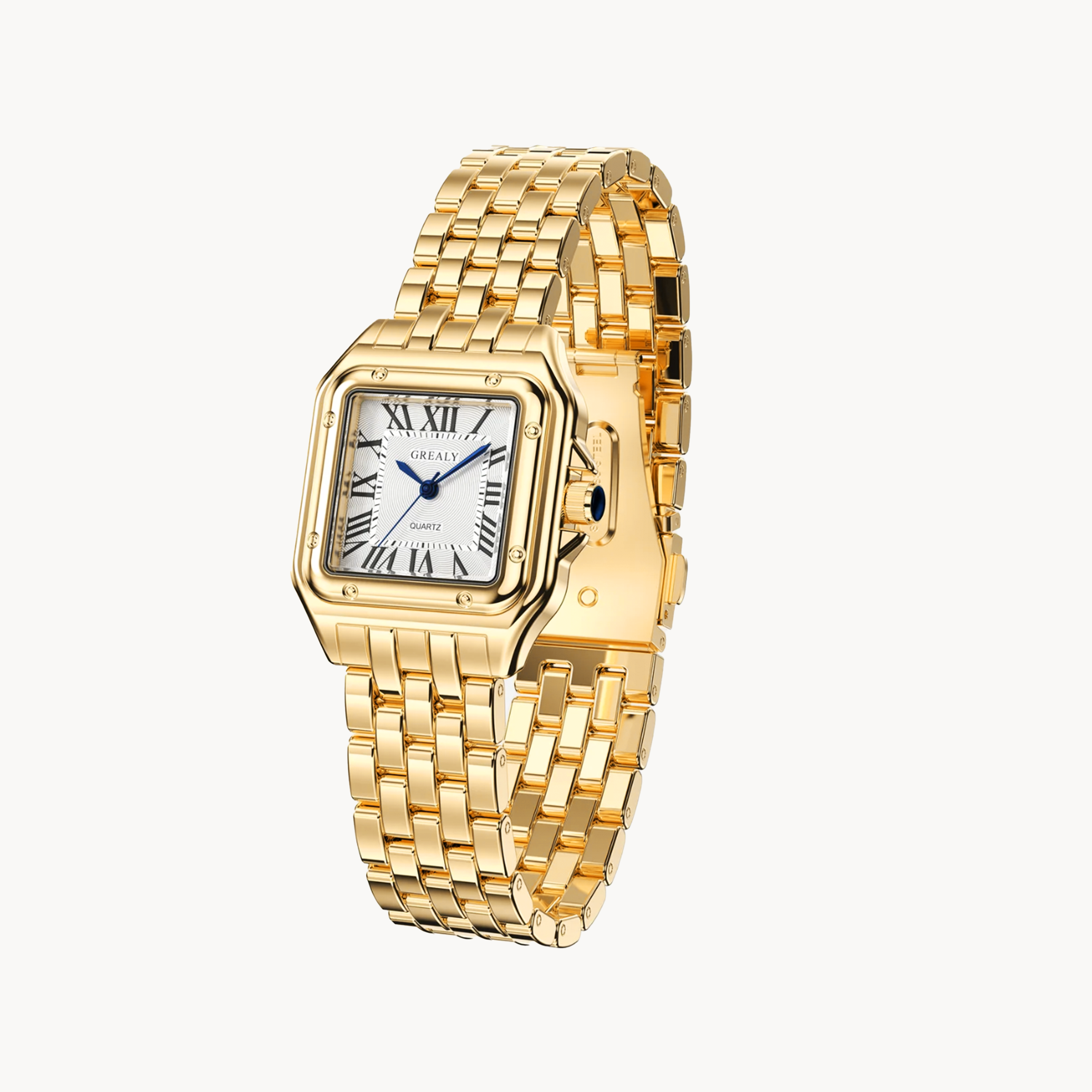 Grealy Watch Stainless Steel Gold