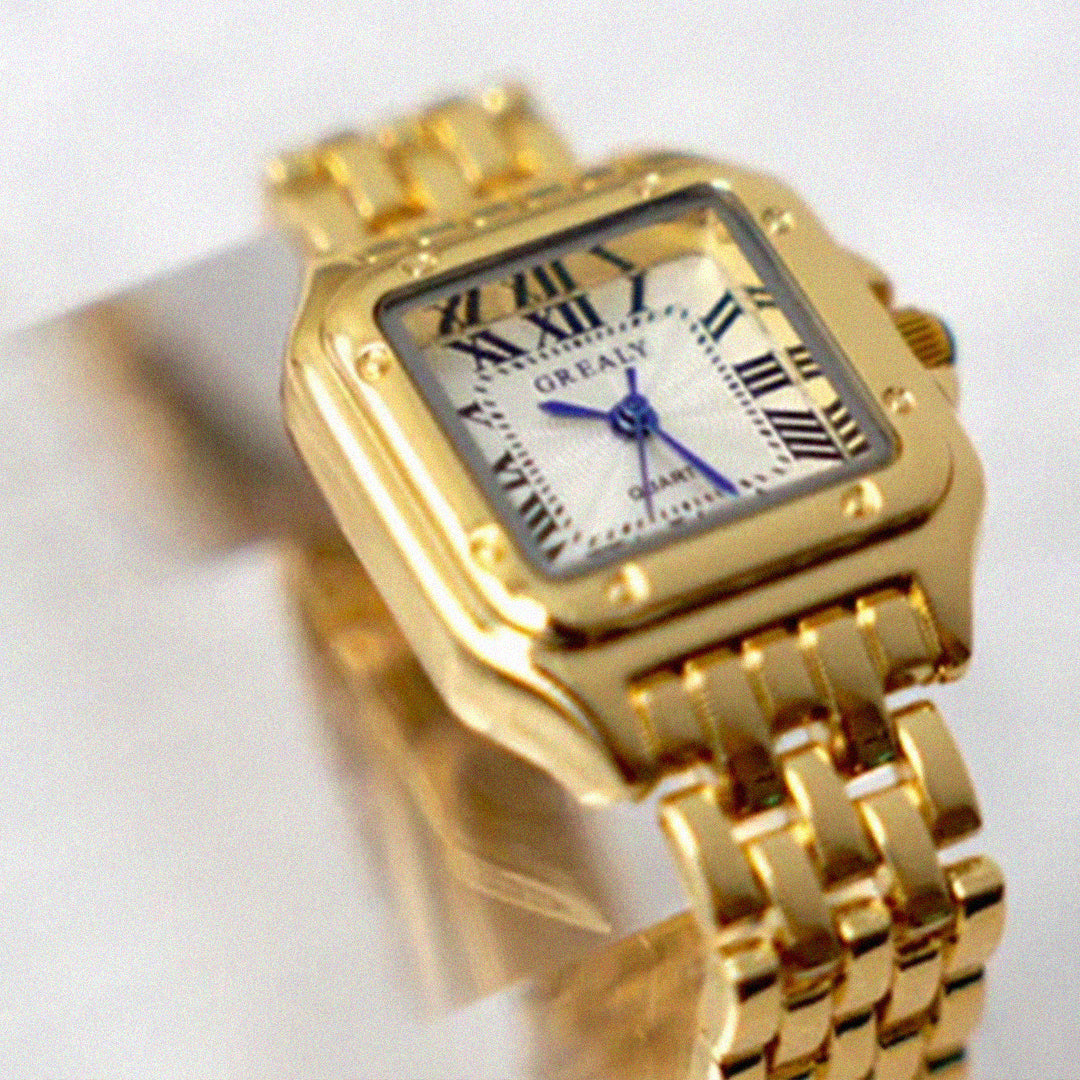 Grealy Watch Stainless Steel Gold
