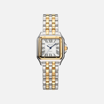 Grealy Watch Stainless Steel Silver Gold