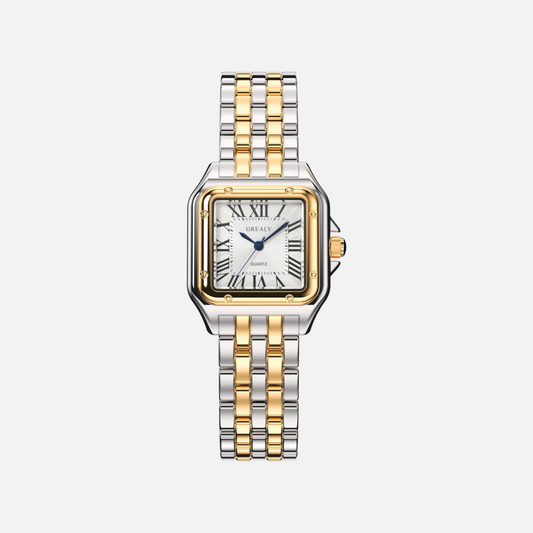 Grealy Watch Stainless Steel Silver Gold
